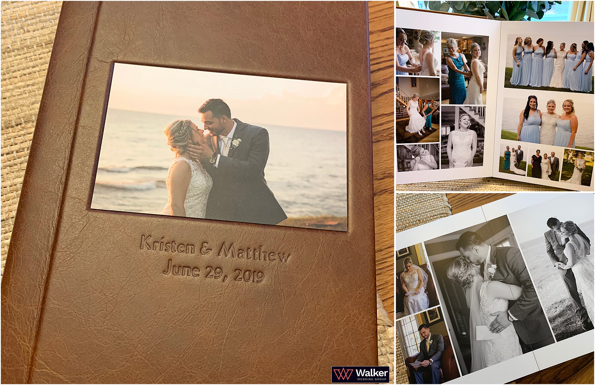 Photo Cover Wedding Album + 2 Parent Albums Set — Long Island Wedding  Photography and Videography